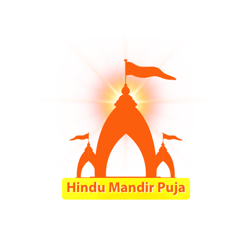 हिंदू मंदिर पूजा लोगो